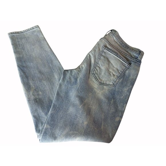 Current Elliott Womens Distressed Ankle Skinny Jeans Size 29 City Bleach Destroy - Picture 8 of 16